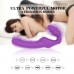 Naked Dual Ended silicone recharageable Vibrator purple